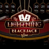 Live Lightning Blackjack