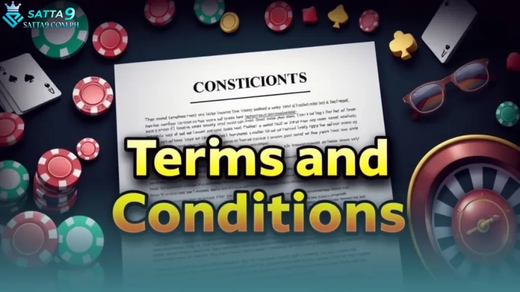 Satta9 Terms and Conditions